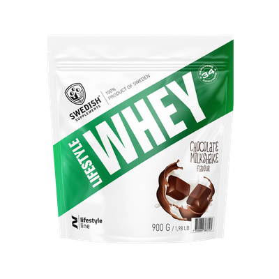 Lifestyle whey chocolate milkshake